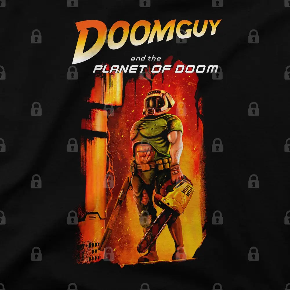 Doomguy in the Doom Planet - Limitee Apparel