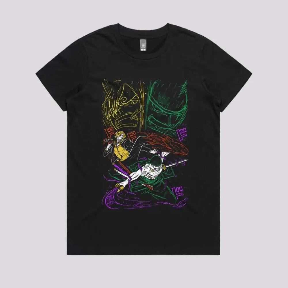 Dynamic Duo of The Seas T-Shirt | Anime T-Shirts