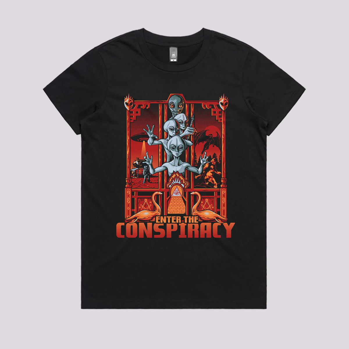 Enter The Conspiracy T-Shirt | Graphic Tees Online Australia