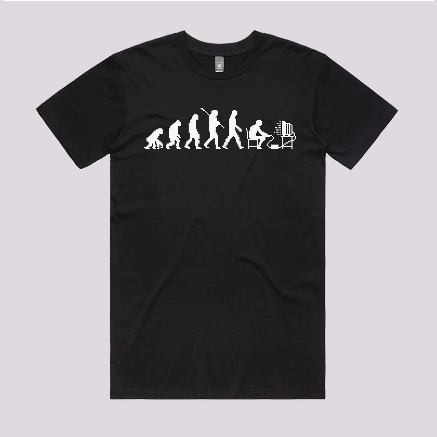 Evolution of Gamer Graphic Tee