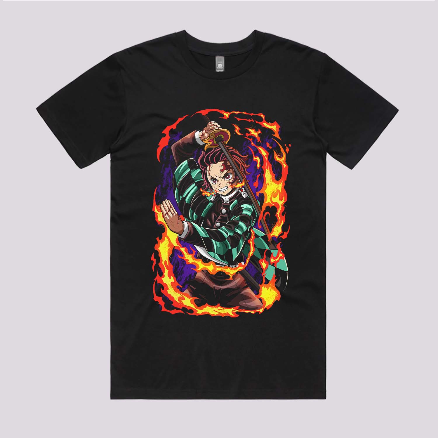 Fire Breathing Graphic Tee