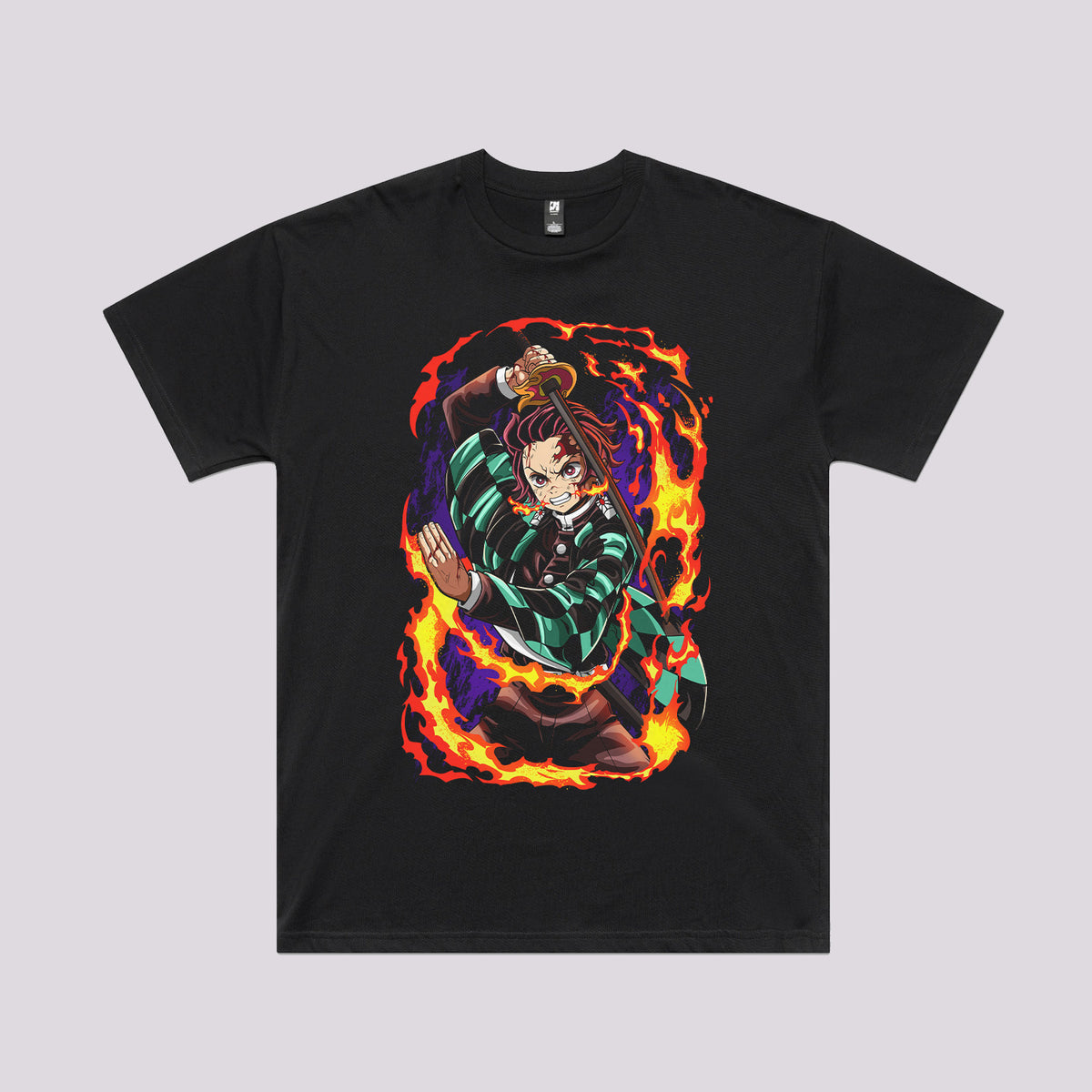 Fire Breathing Oversized T-Shirt | Cool Anime T-Shirts Australia