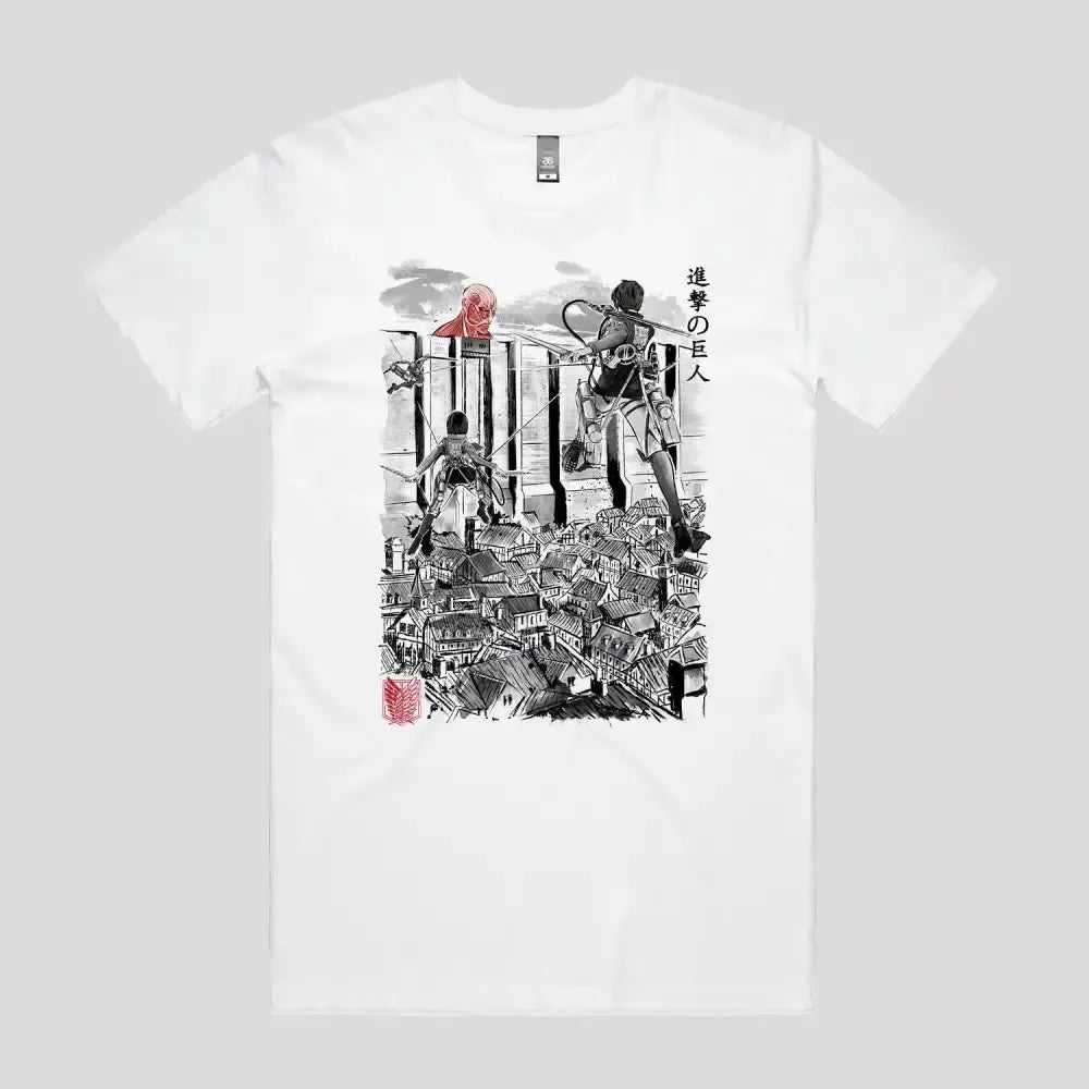 Flying For Humanity T-Shirt | Anime T-Shirts