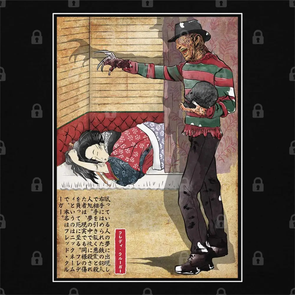 Freddy In Japan T-Shirt Adult Tee