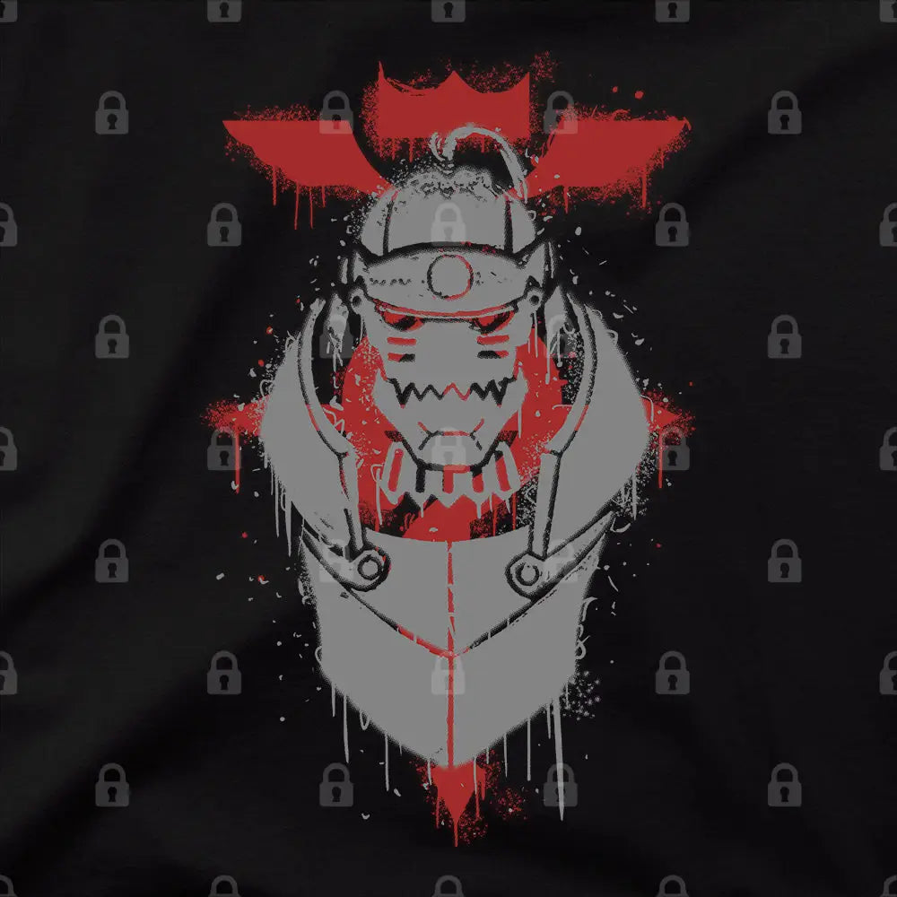 Fullmetal Stencil T-Shirt | Anime T-Shirts