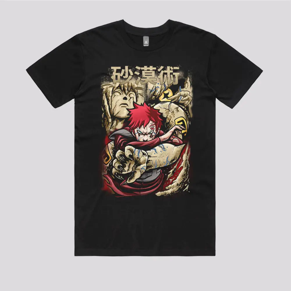 Gaara T-Shirt | Anime T-Shirts