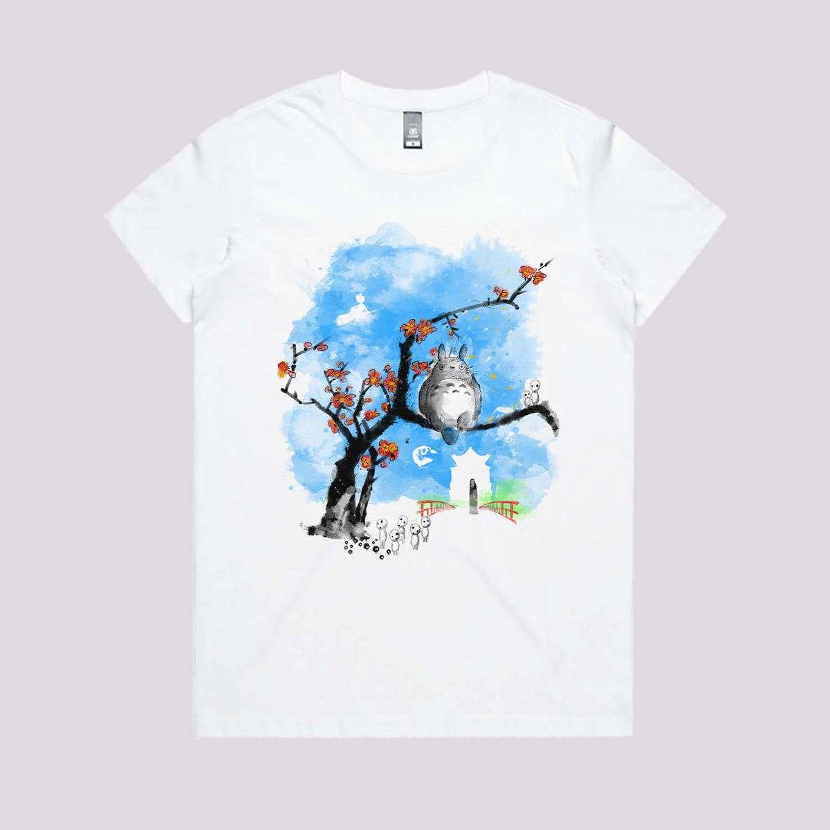 Ghibli Overload Watercolour T-Shirt