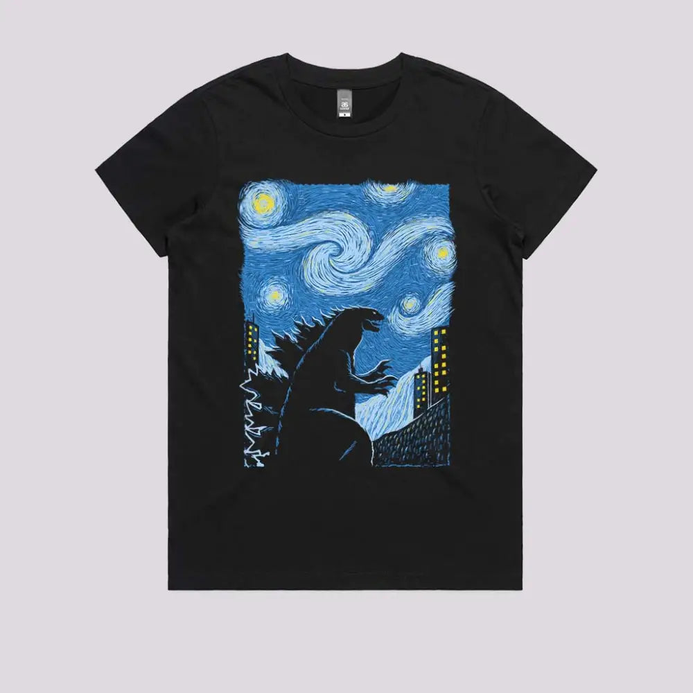 Gogh-Zilla T-Shirt | Pop Culture T-Shirts