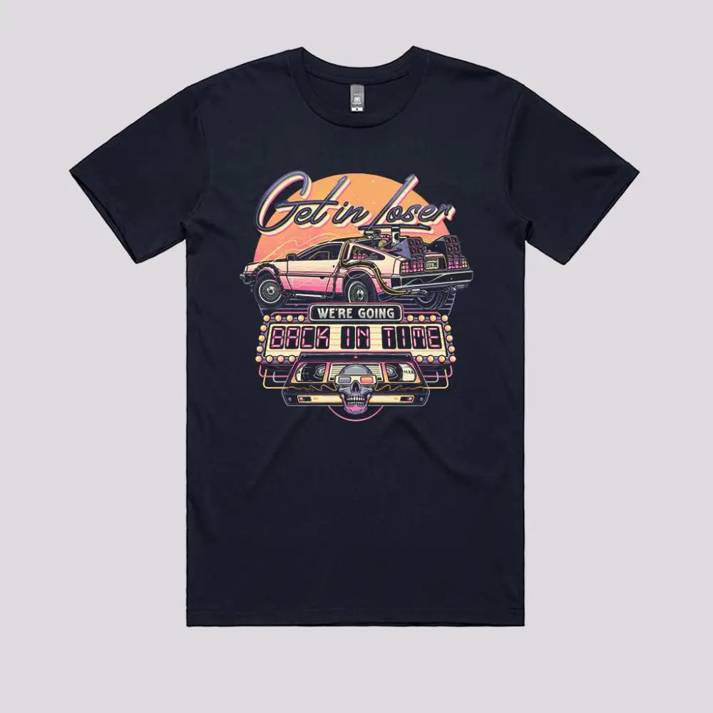 Going Back In Time T-Shirt | Pop Culture T-Shirts