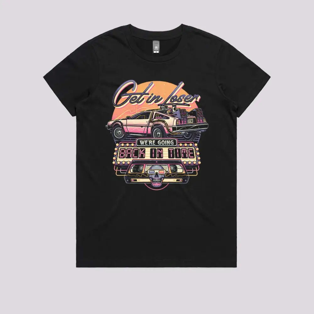 Going Back In Time T-Shirt | Pop Culture T-Shirts