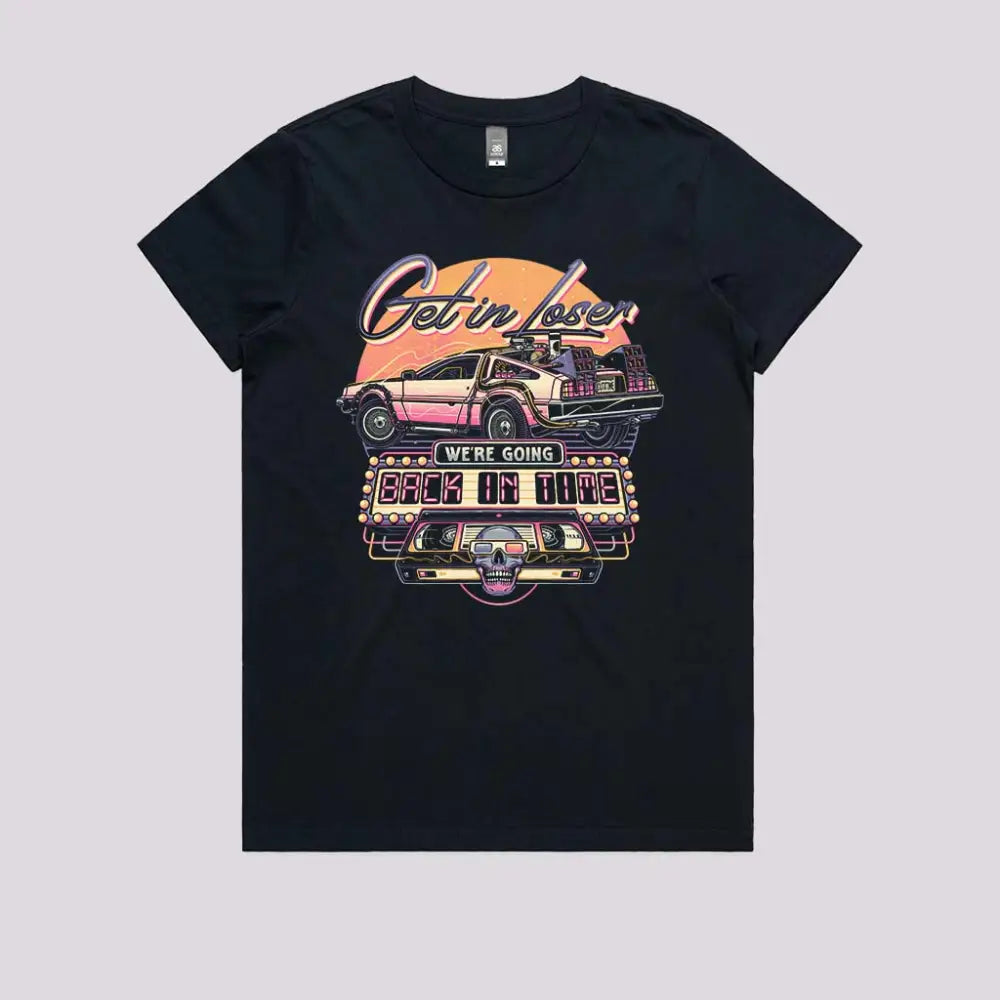 Going Back In Time T-Shirt | Pop Culture T-Shirts