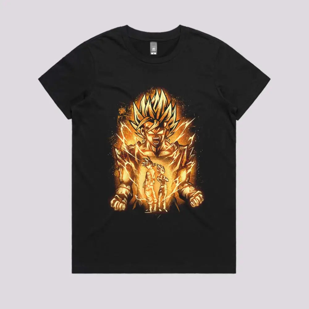 Golden Saiyan Vegito T-Shirt | Anime T-Shirts
