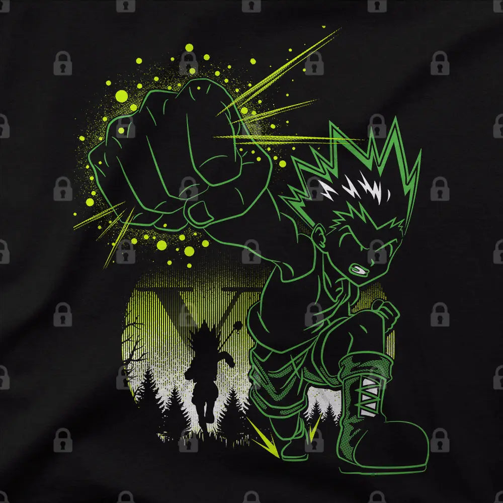 Gon’s Jajanken T-Shirt | Anime T-Shirts