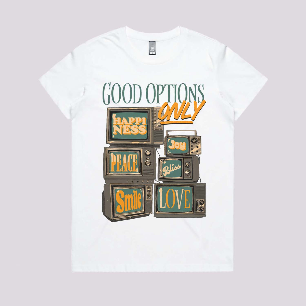 Good Options Only T-Shirt | Graphic Tees Online Australia