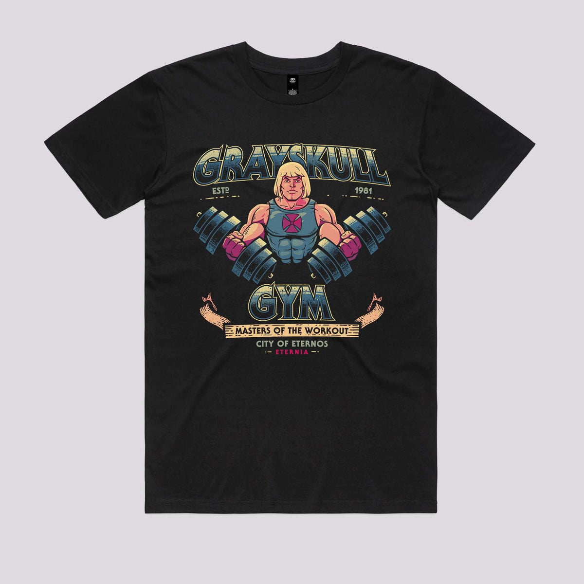 Grayskull Gym T-Shirt | Cool Pop Culture T-Shirts Australia