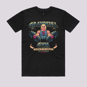 Grayskull Gym T-Shirt | Cool Pop Culture T-Shirts Australia