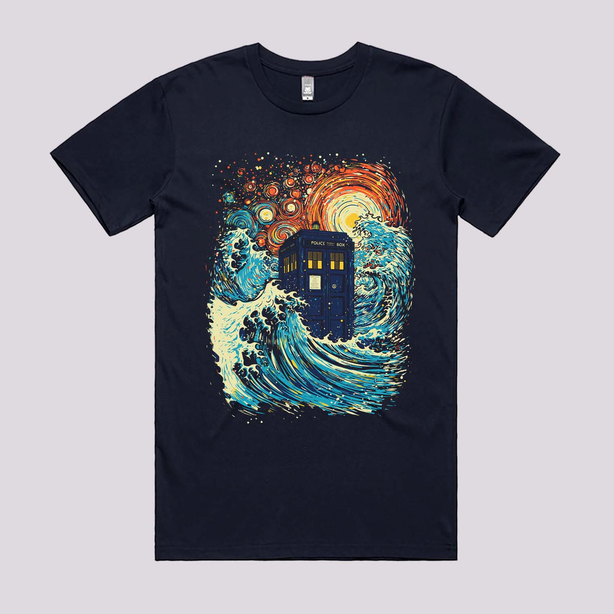 The Great Tardis Wave T-Shirt