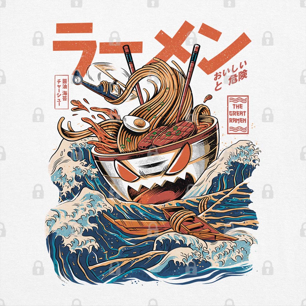 Great Ramen Off Kanagawa Hoodie