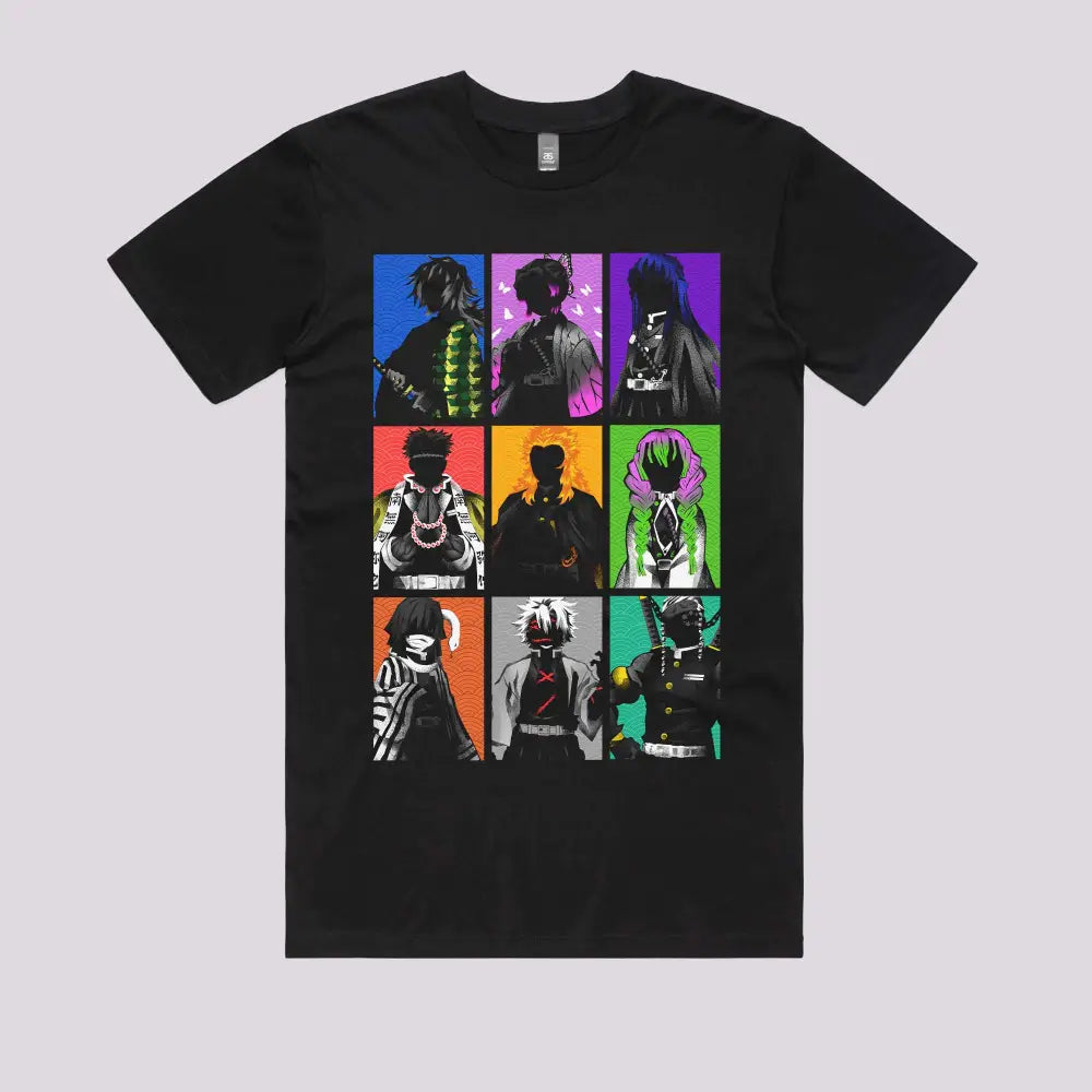Hashira Color T-Shirt | Anime T-Shirts