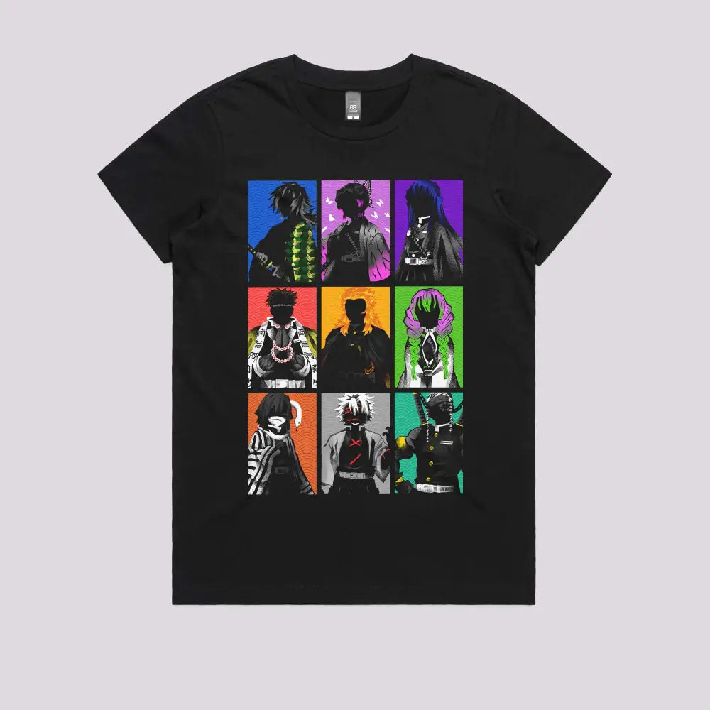Hashira Color T-Shirt | Anime T-Shirts