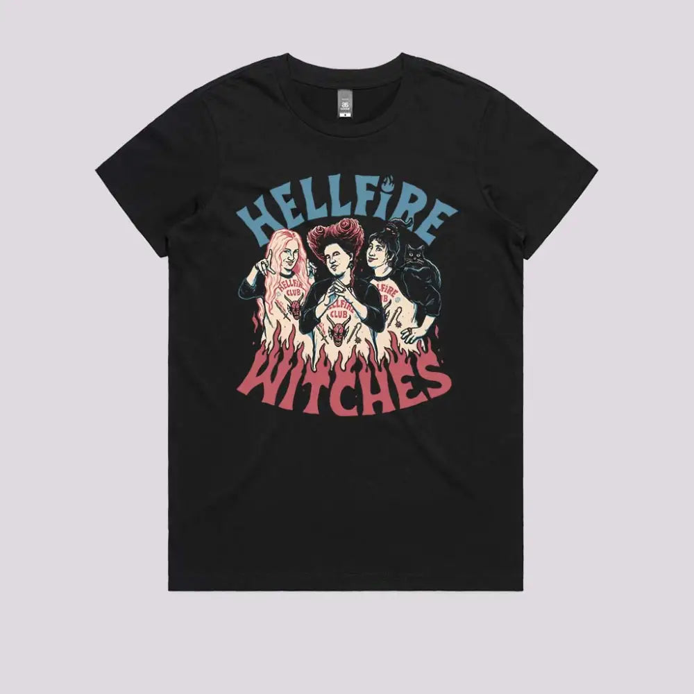 Hellfire Witches T-Shirt | Pop Culture T-Shirts