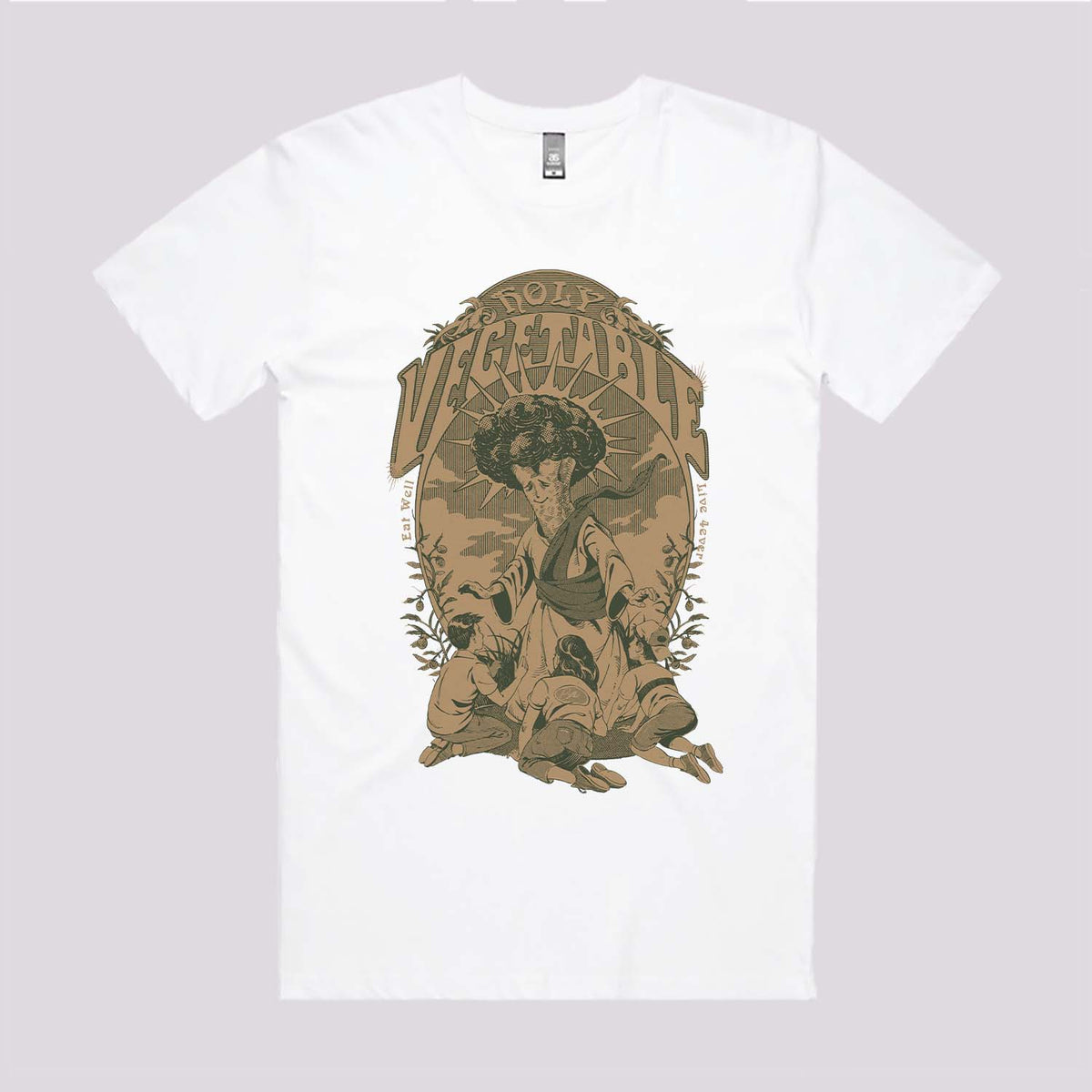 Holy Vegetable T-Shirt | Graphic Tees Online Australia