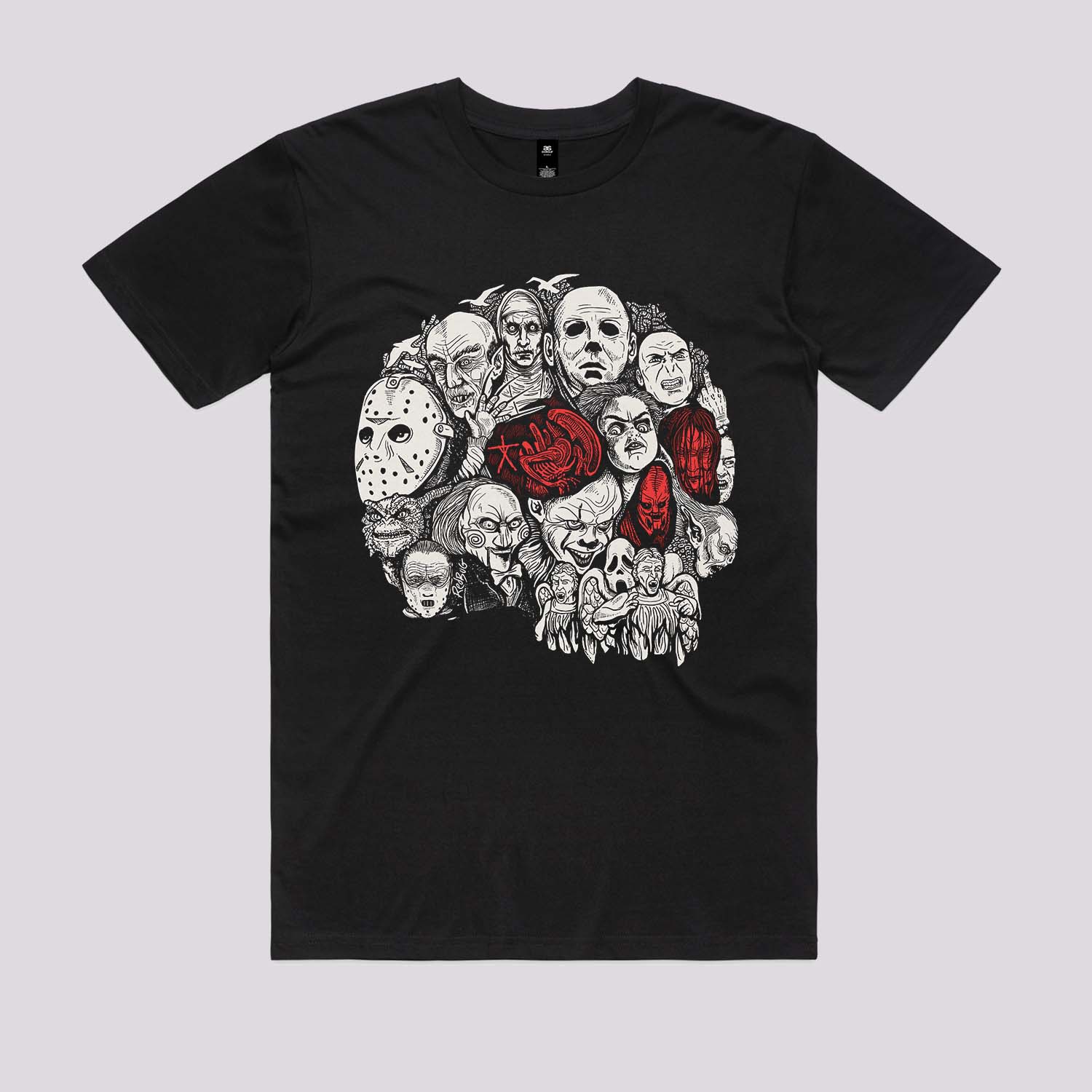 Horror Skull Graphic Tee