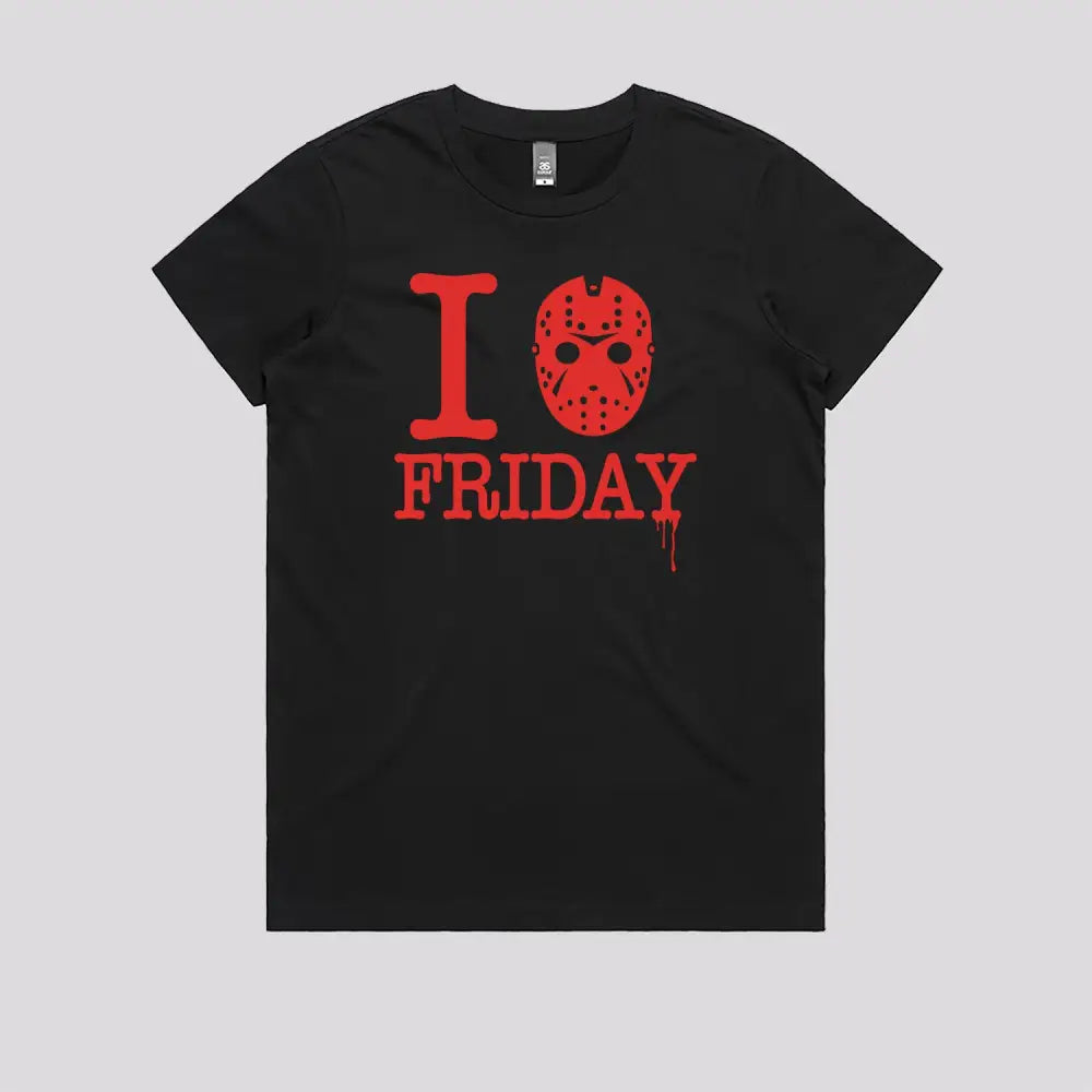 I Love Friday T-Shirt - Limitee Apparel