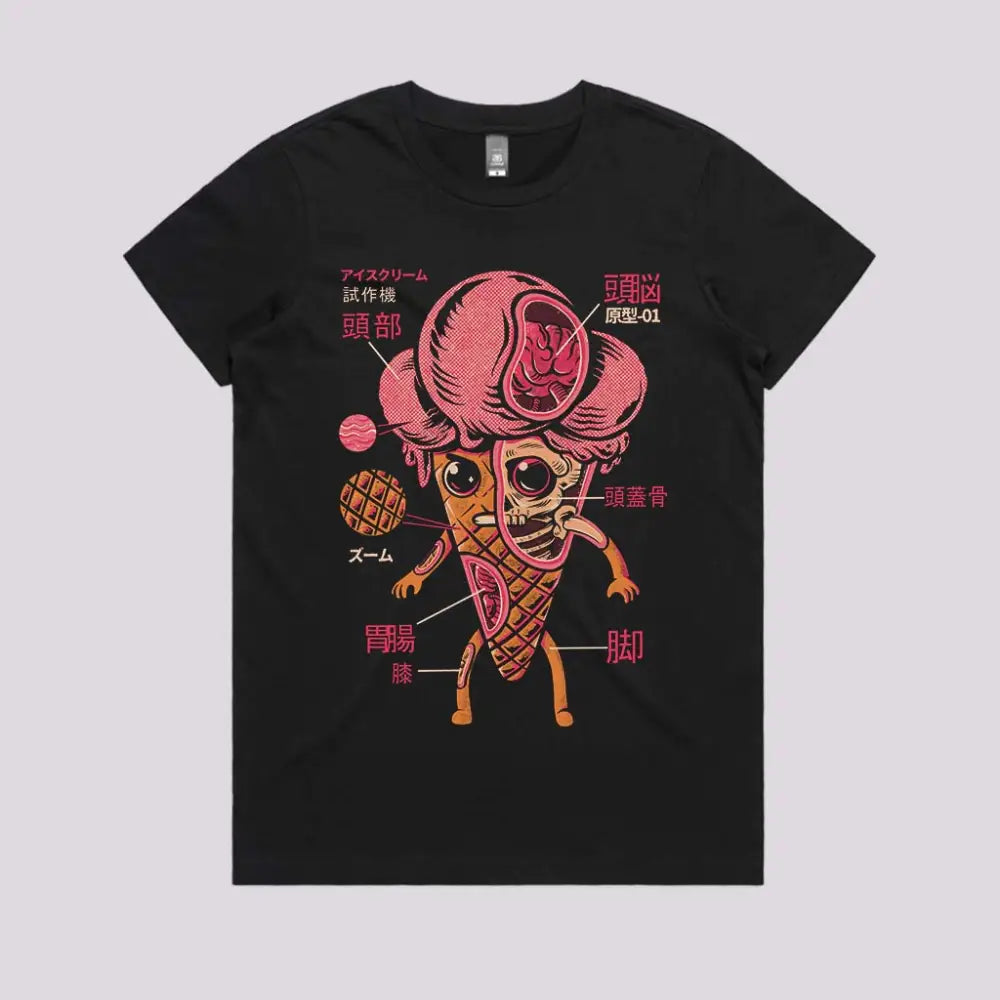 Ice Cream Kaiju Japanese Art T-Shirt | Limitee Apparel