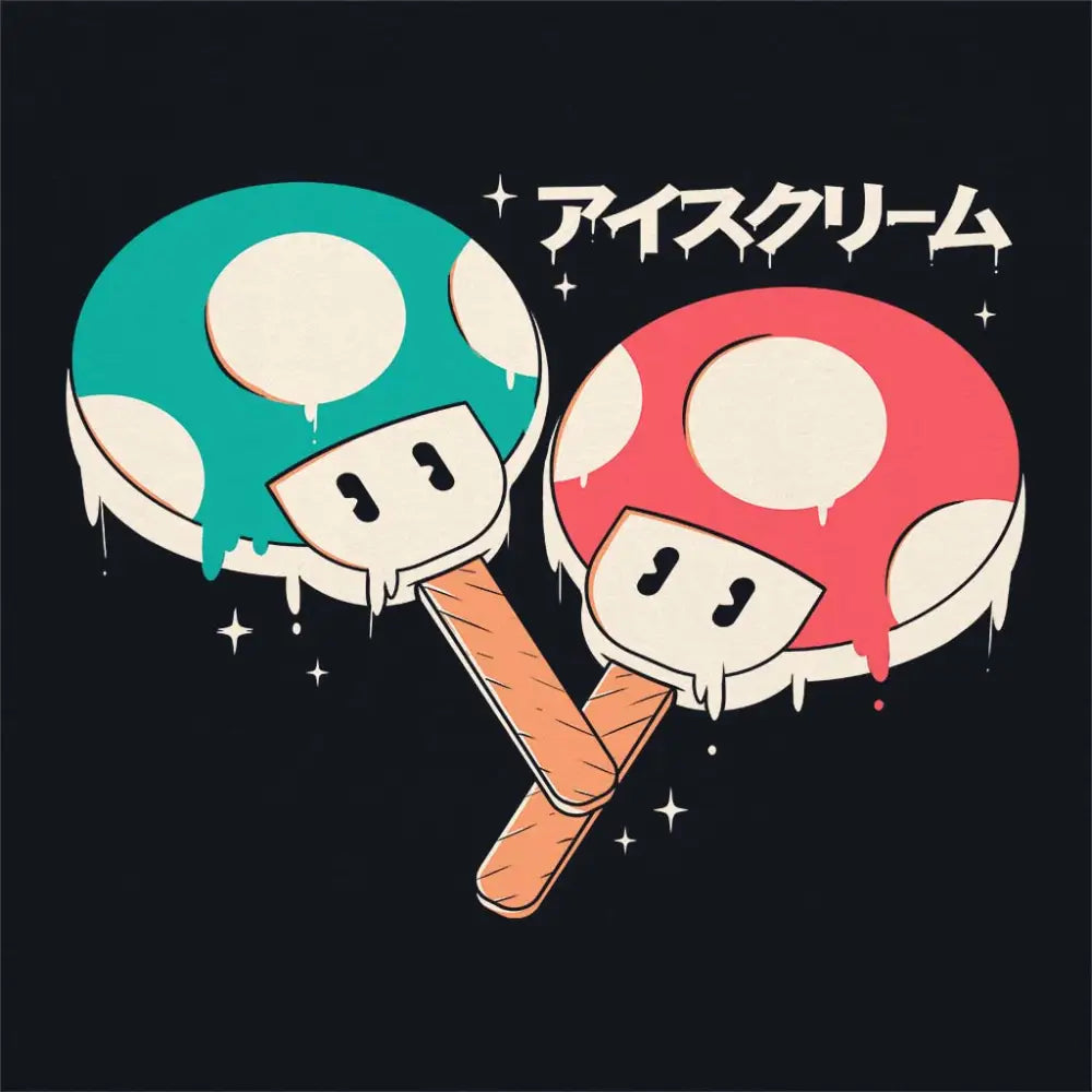 Ice Mushroom T-Shirt Adult Tee
