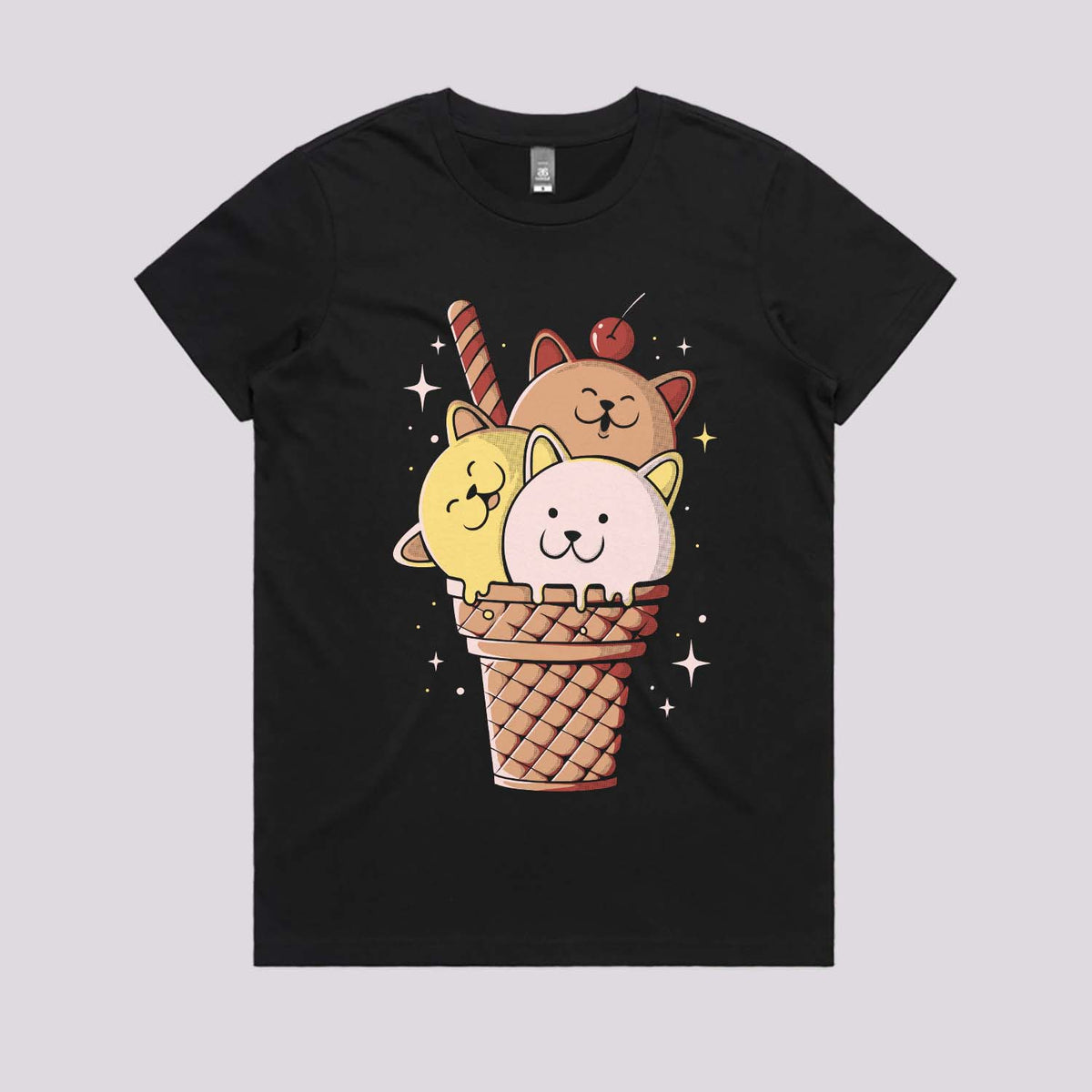 Ice Cat T-Shirt | Graphic Tees