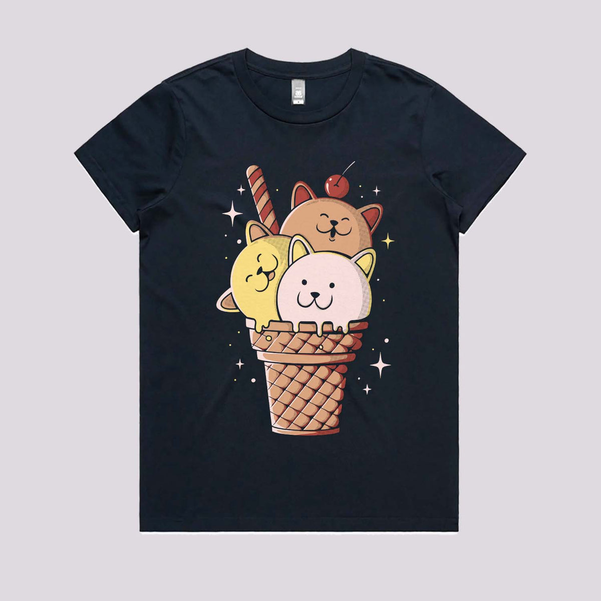 Ice Cat T-Shirt | Graphic Tees