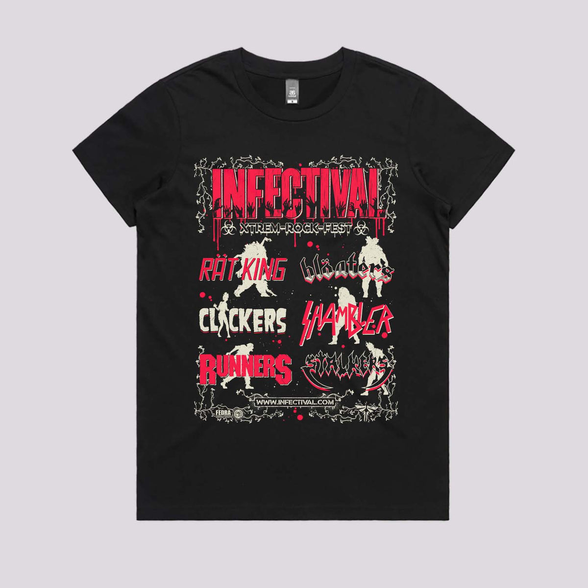 Infected Music Festival T-Shirt | Cool Horror T-Shirts Australia