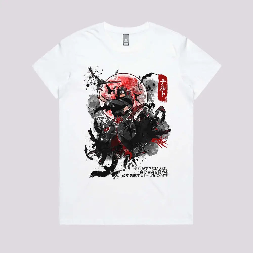 Itachi Ink T-Shirt | Anime T-Shirts Australia
