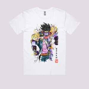 Jotaro Watercolour Graphic Tee