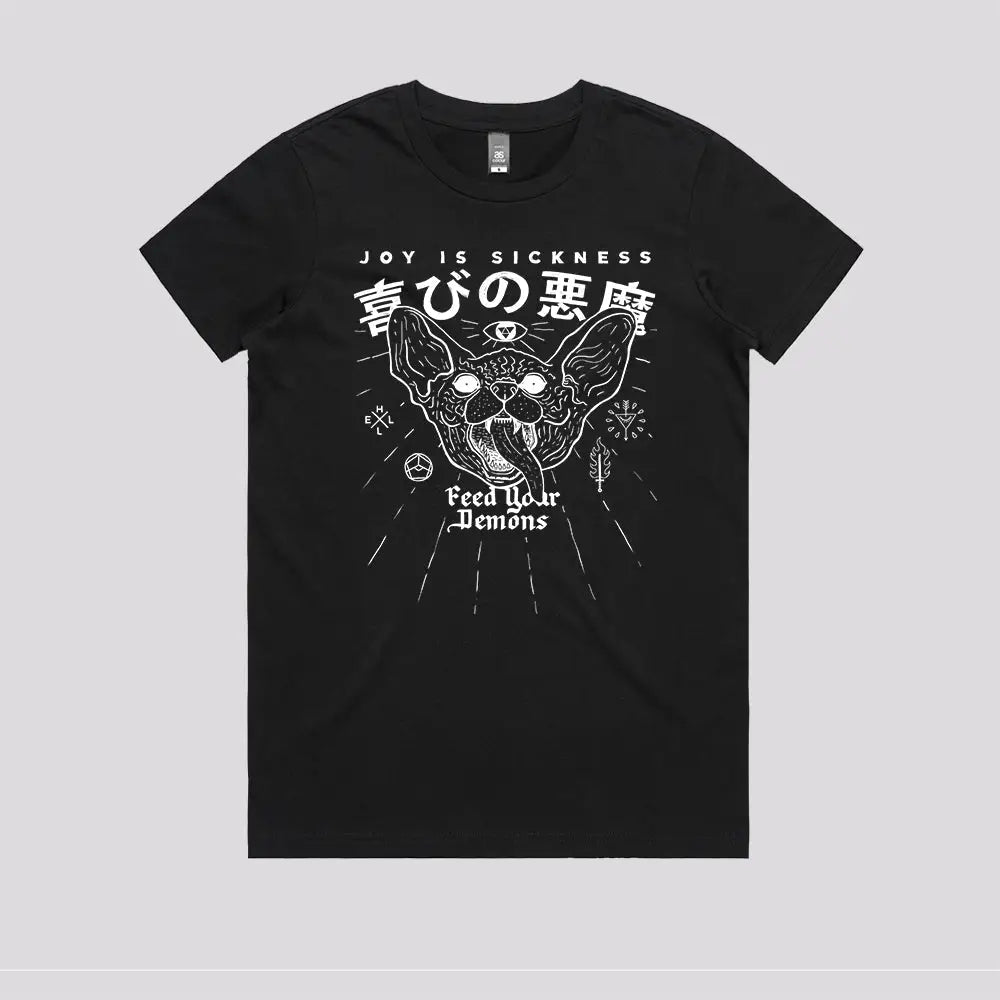 Joy is Sickness T-Shirt - Limitee Apparel