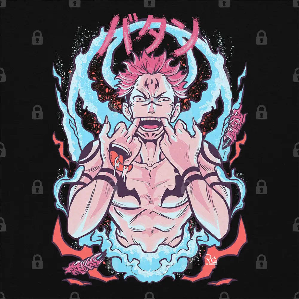 Jujutsu fighter Sukuna T-Shirt | Anime T-Shirts