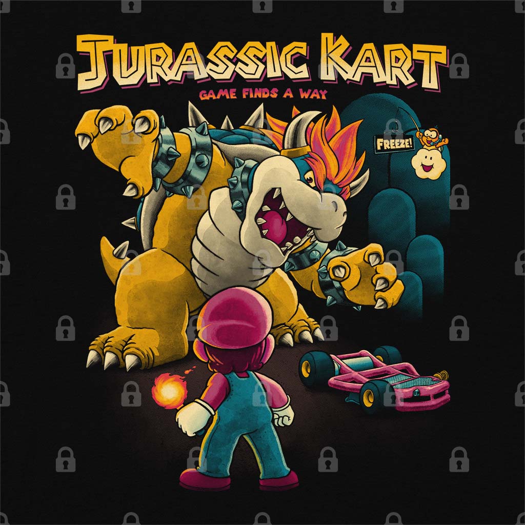 Jurassic Kart Graphic Tee