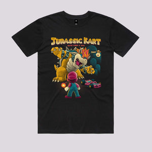 Jurassic Kart T-Shirt | Cool Gaming T-Shirts Australia