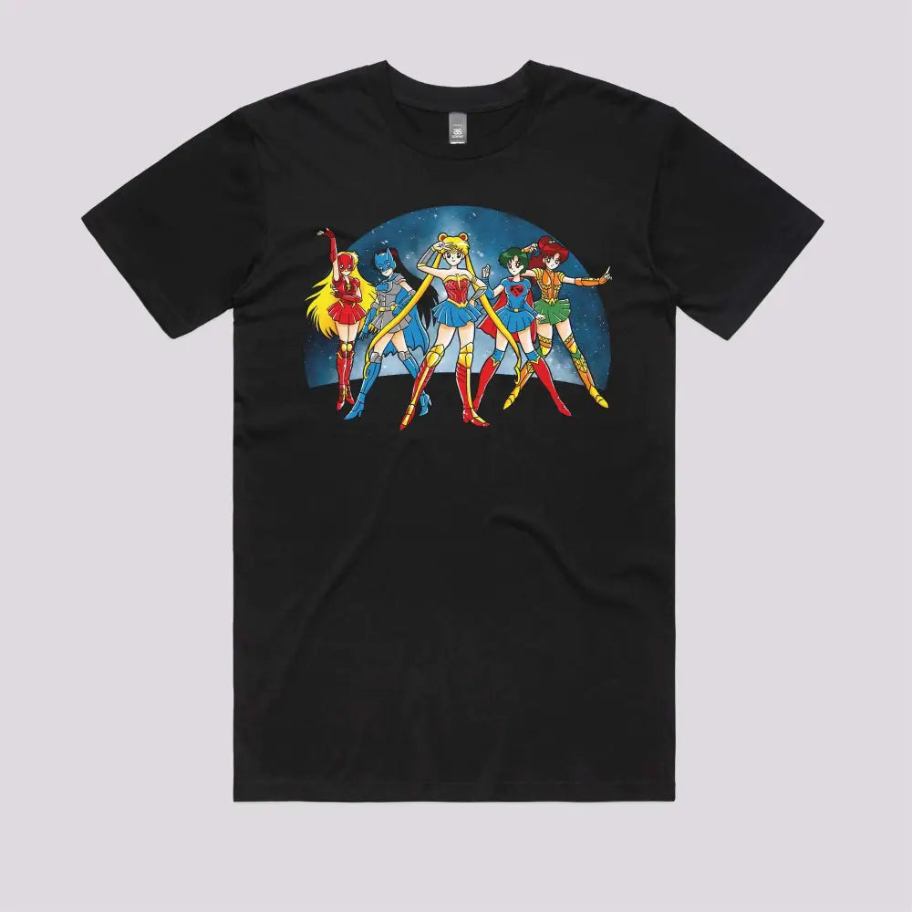 Justice Moon T-Shirt | Anime T-Shirts
