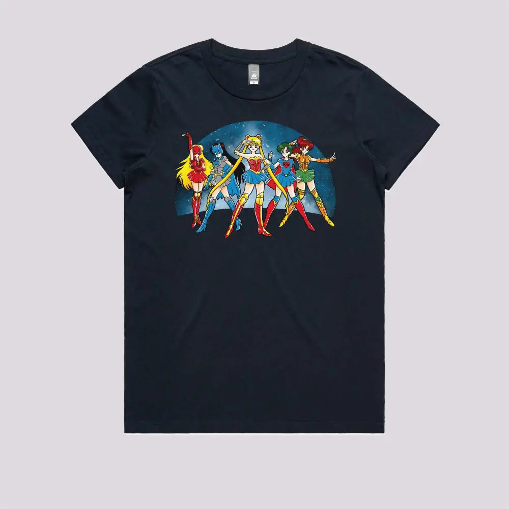 Justice Moon T-Shirt | Anime T-Shirts