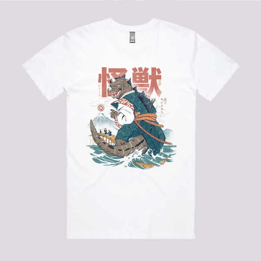 Kaiju Samurai T-Shirt | Japanese Art T-Shirt