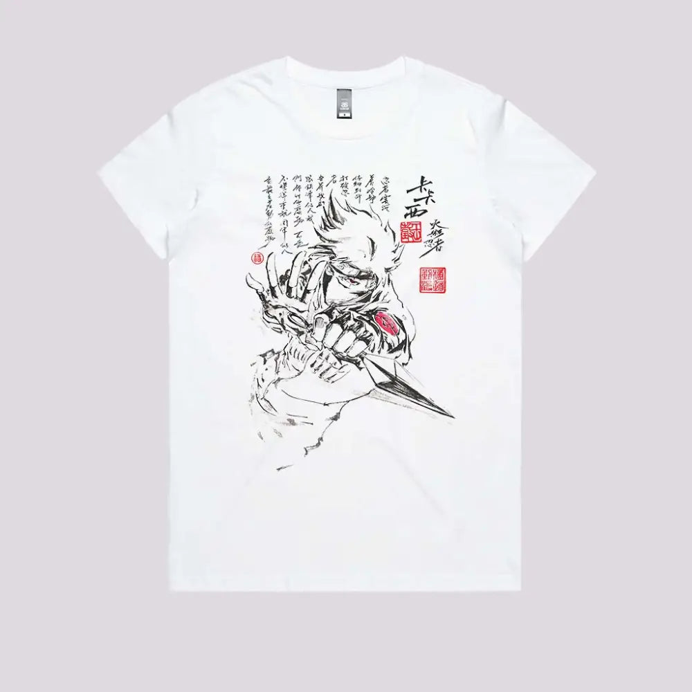 Kakashi Sumi-e T-Shirt | Anime T-Shirts