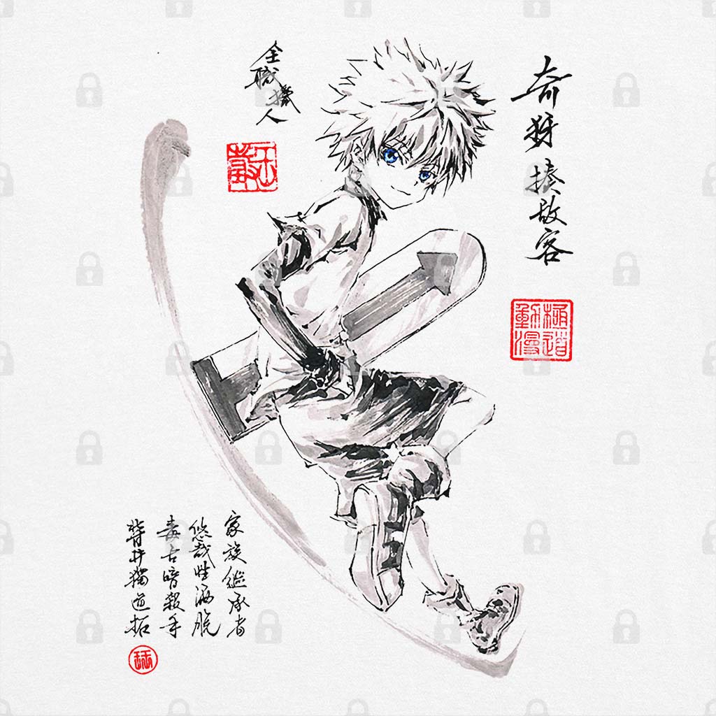 Killua Sumi-e T-Shirt