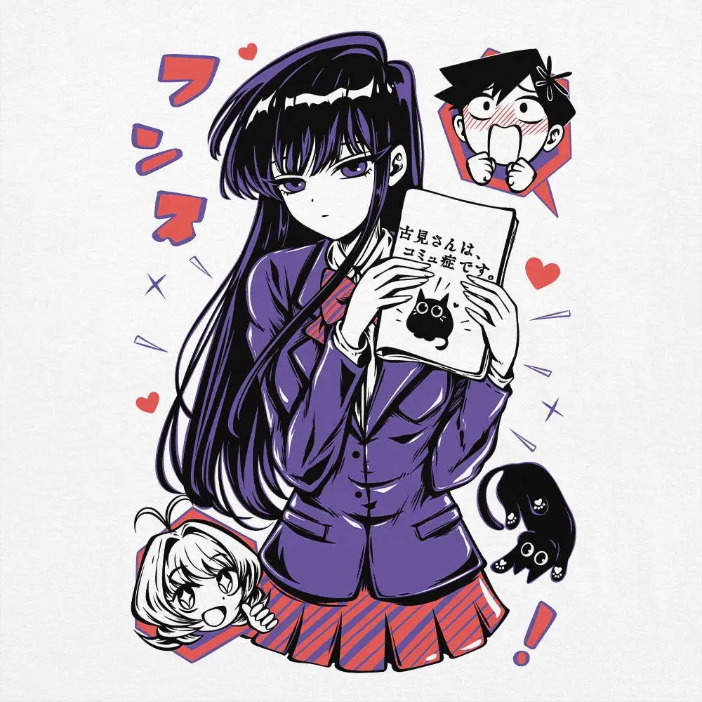 Komi San T-Shirt | Anime T-Shirts
