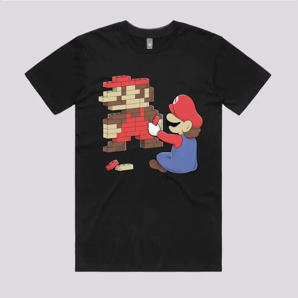 Lego Mario T-Shirt - Cool T-Shirts Australia | Limitee Apparel