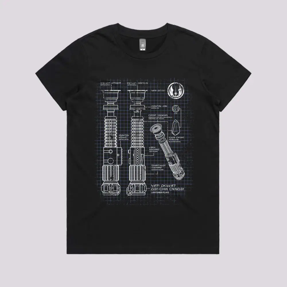 Lightside Schematics T-Shirt | Pop Culture T-Shirts
