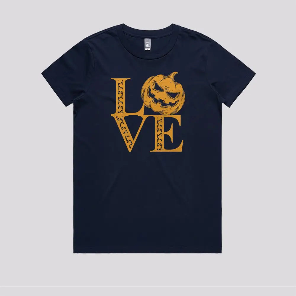 Love Halloween T-Shirt - Limitee Apparel