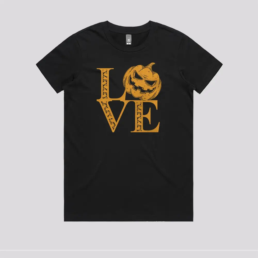 Love Halloween T-Shirt - Limitee Apparel