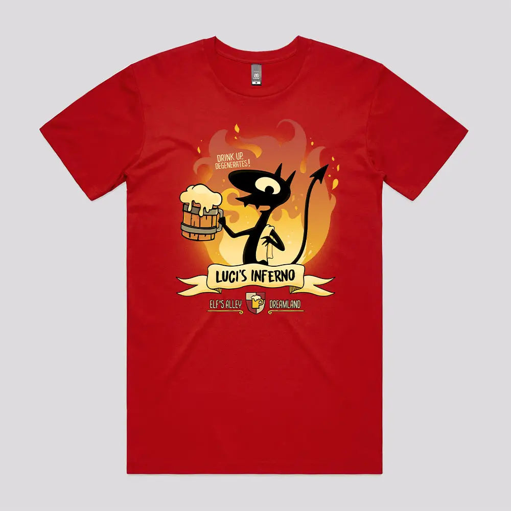 Luci's Inferno T-Shirt - Limitee Apparel